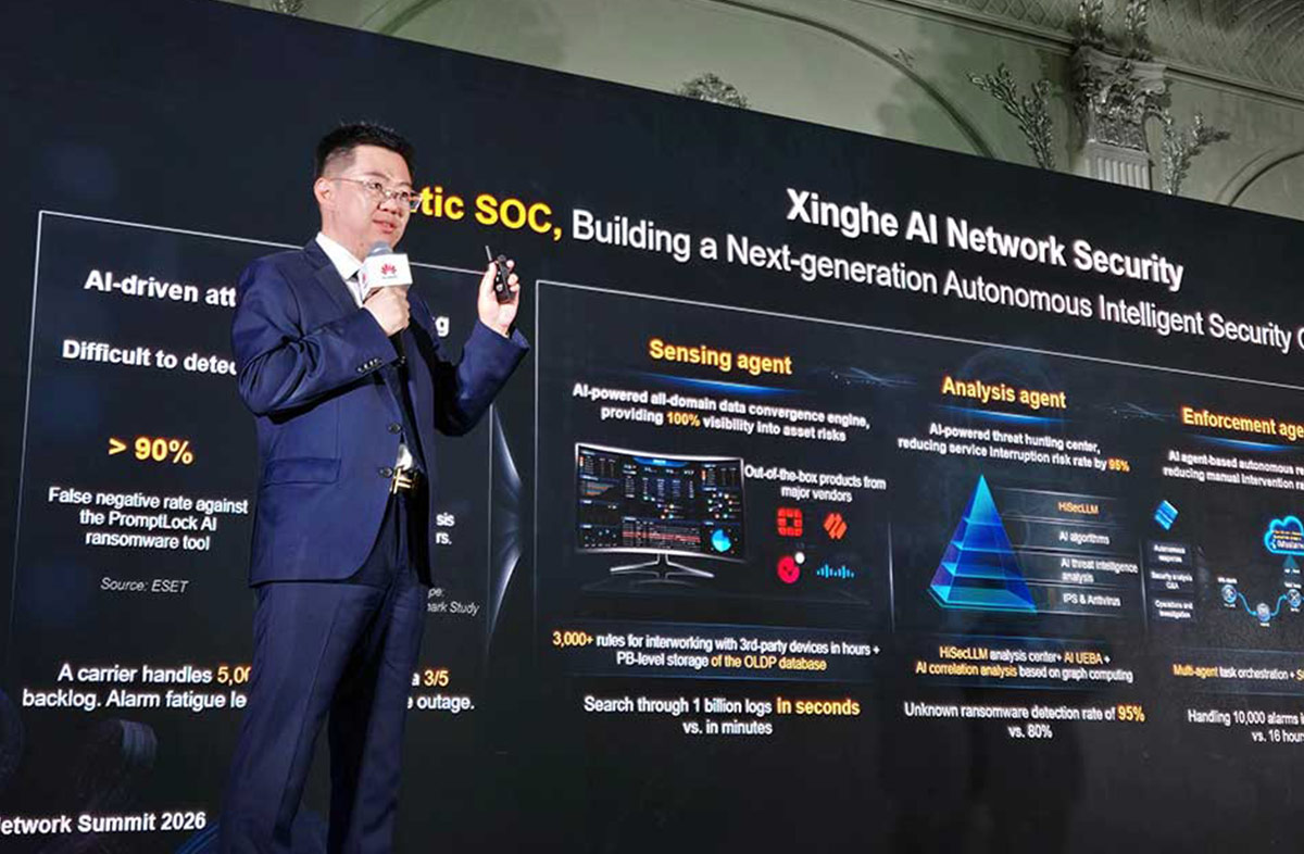 Huawei представя Xinghe AI Network Security Agentic SOC за автономни интелигентни операции по киберсигурност